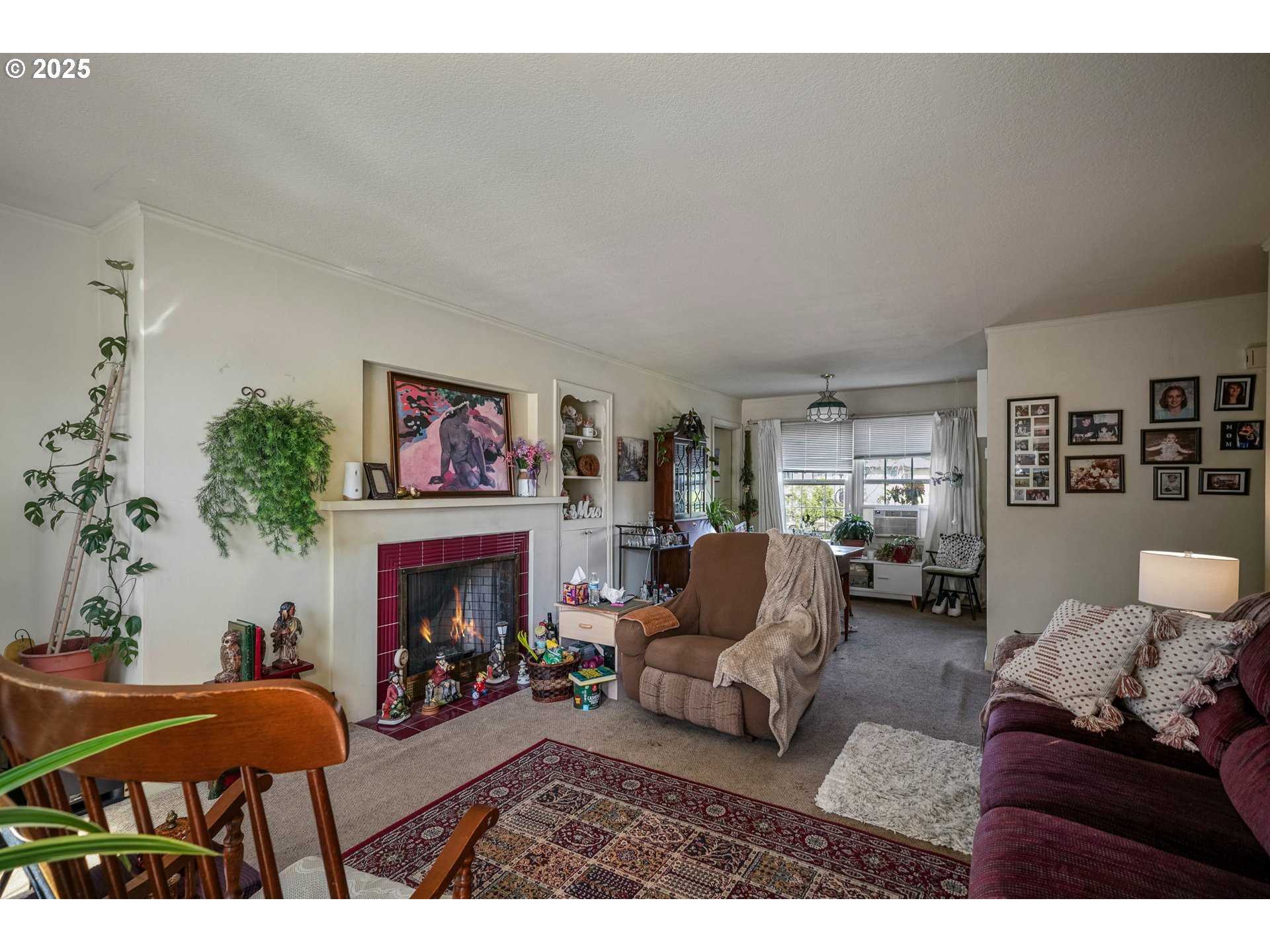 1908 Northeast 72nd Avenue Portland, OR 97213 - Photo 3 of 45 a living room with furniture and a fireplace