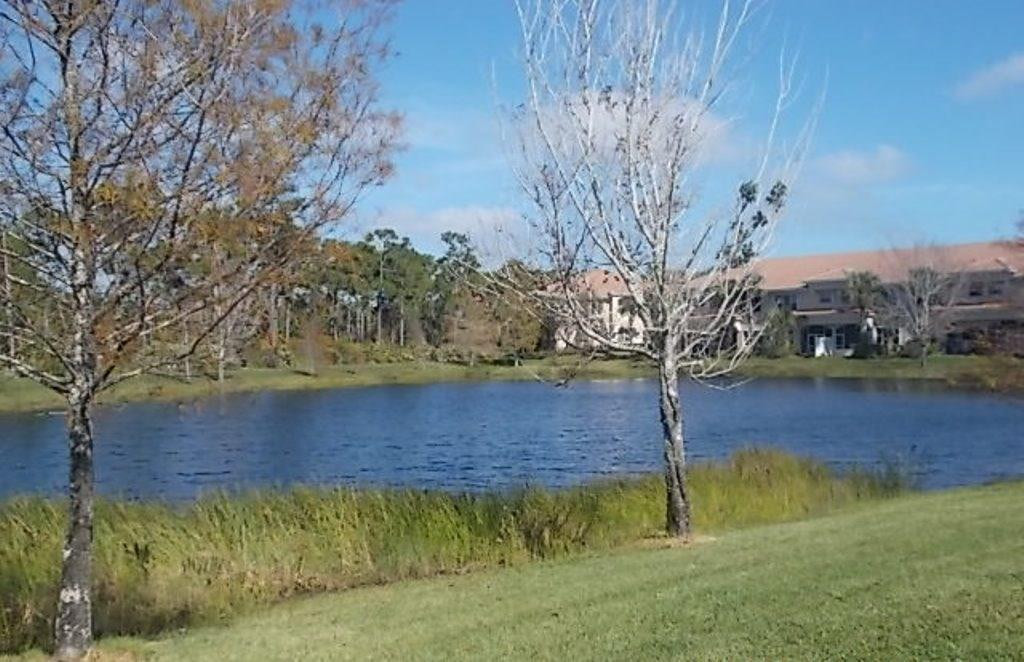 370 Southwest Walking Path, Unit 370 Stuart, FL 34997 - Photo 3 of 38 Lake view from the front