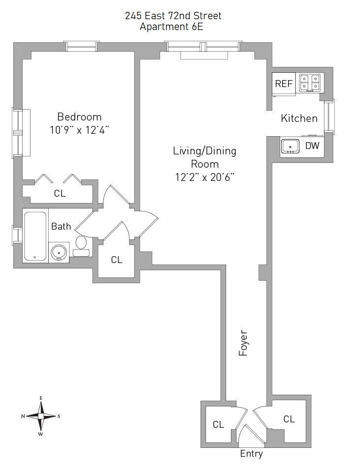 245 East 72nd Street, Unit 6E Manhattan, NY 10021 - Photo 10 of 10