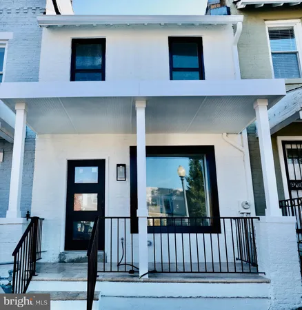 a view of front door of house