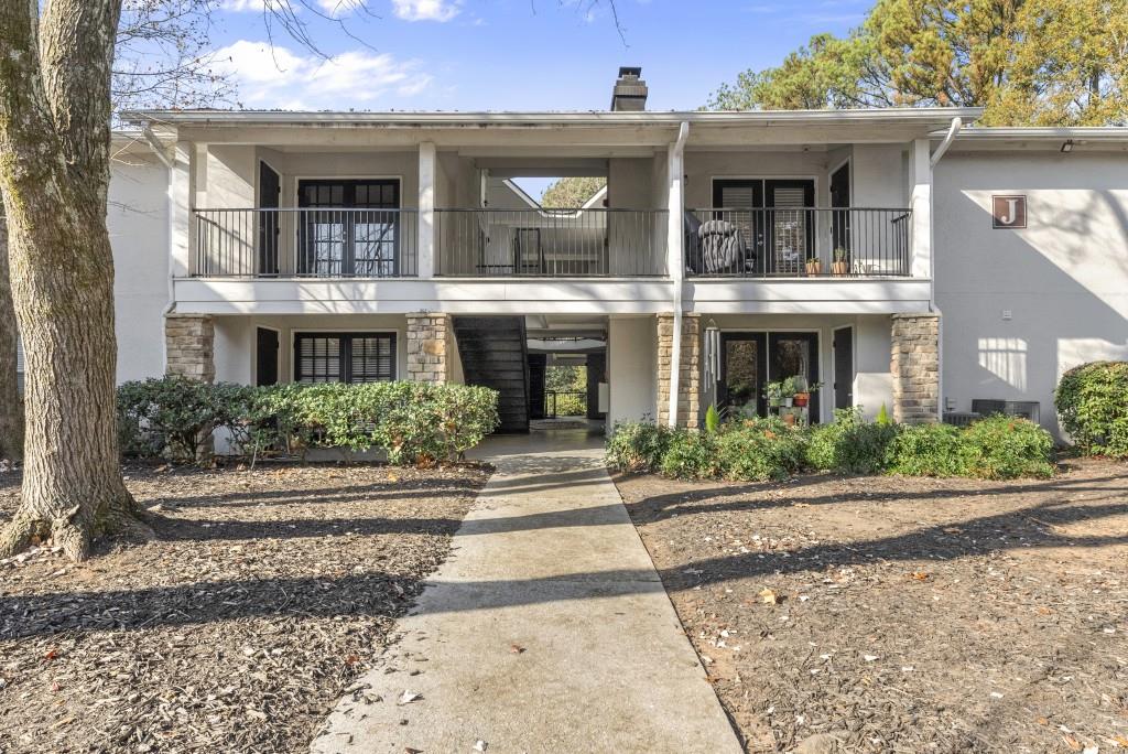 front view of a building