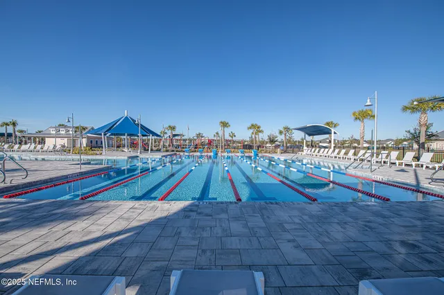 a park with view of a city