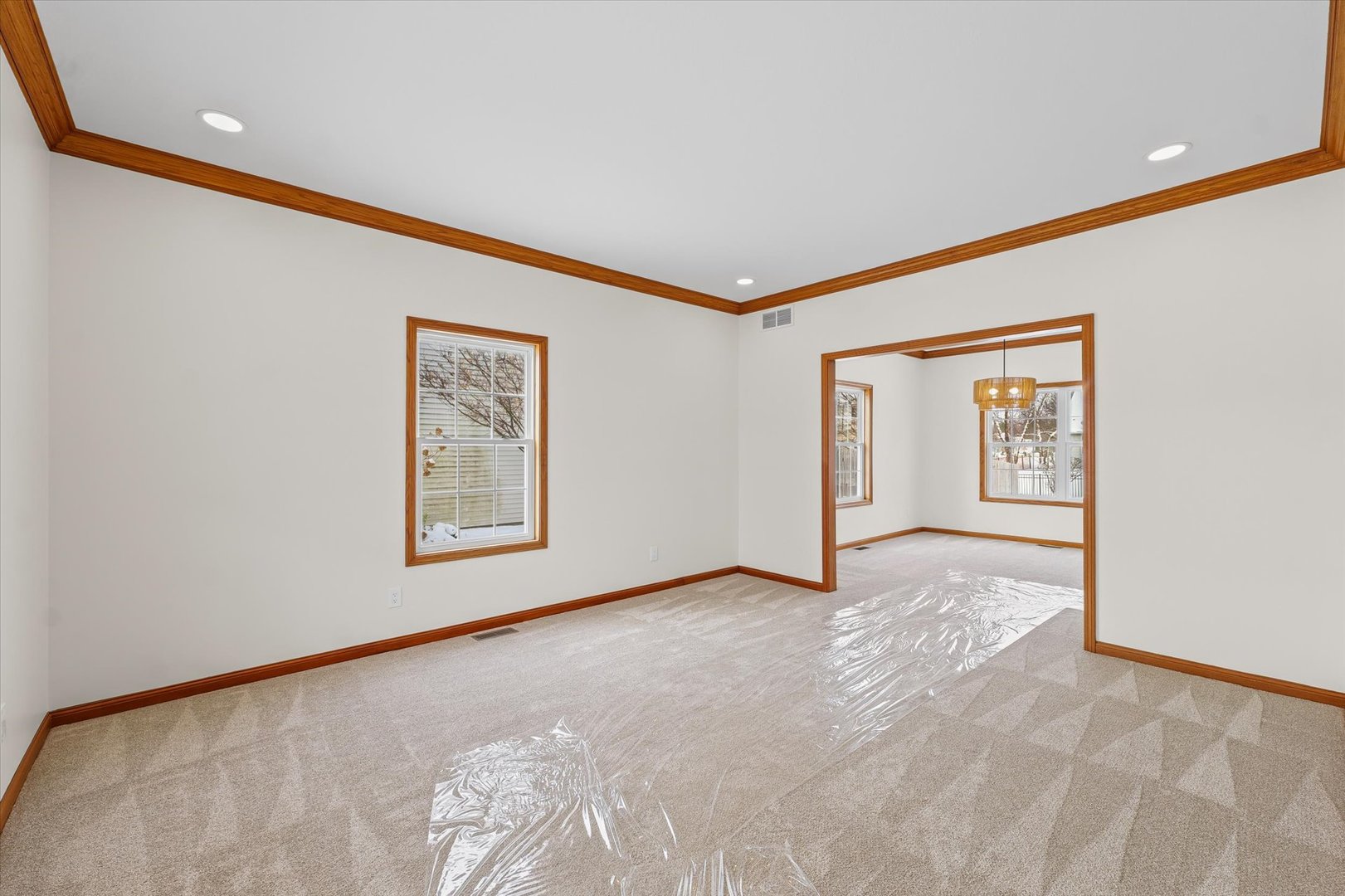 3308 Pebblecreek Place Champaign, IL 61822 - Photo 8 of 57 a view of an empty room with a window