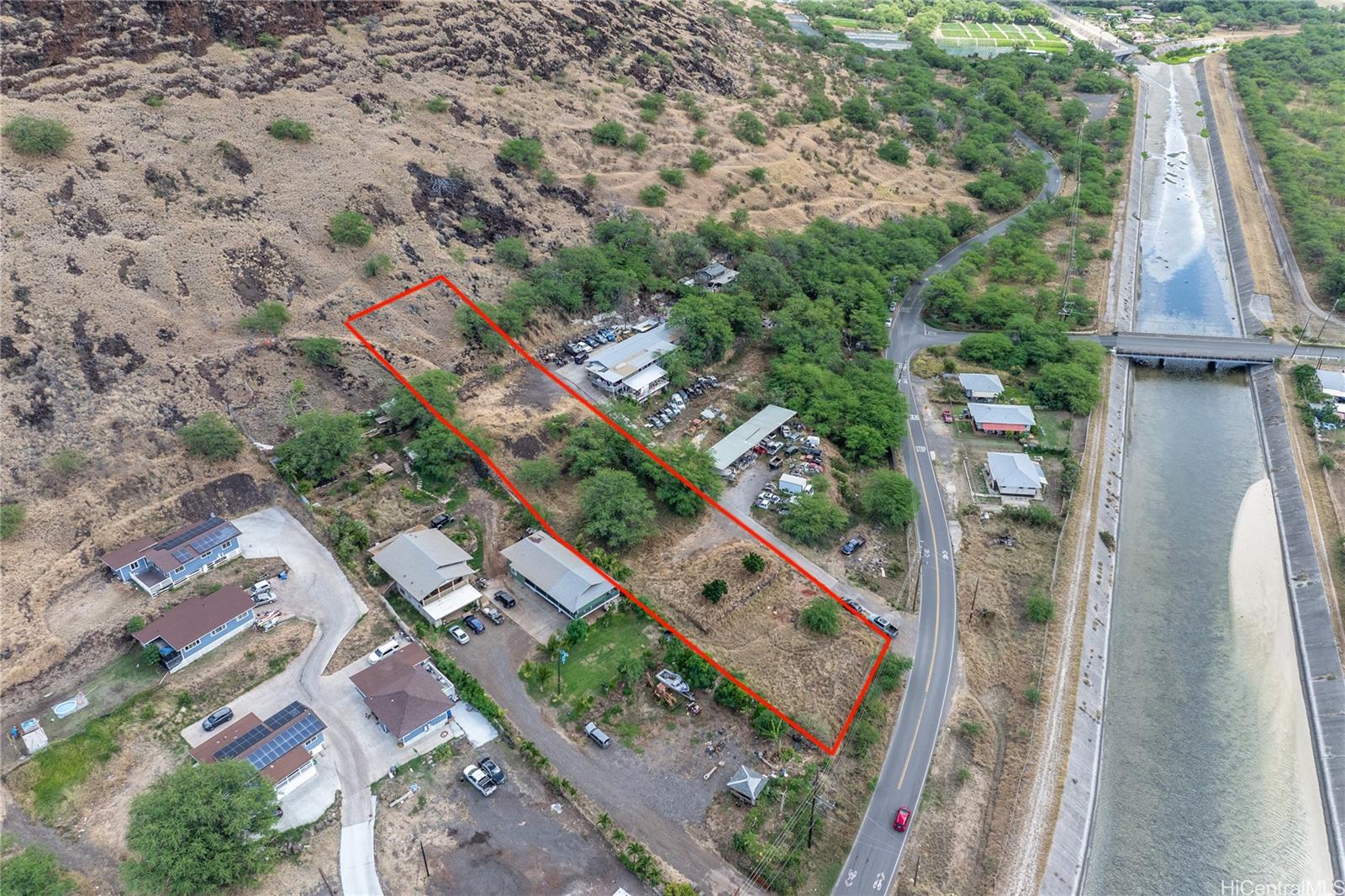 86-174 Mailiilii Road Waianae, HI 96792 - Photo 2 of 4 an aerial view of a city
