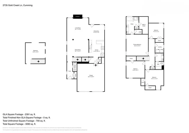 $2,645 | 2735 Gold Creek Lane, Cumming, GA 30041