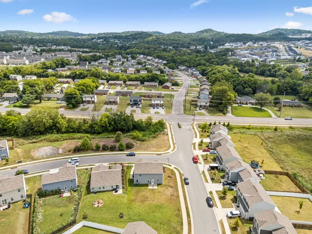 a view of a city with an ocean