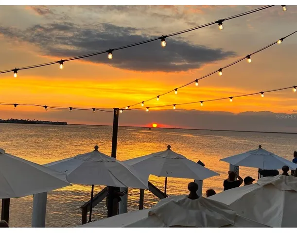 a view of a terrace with chairs