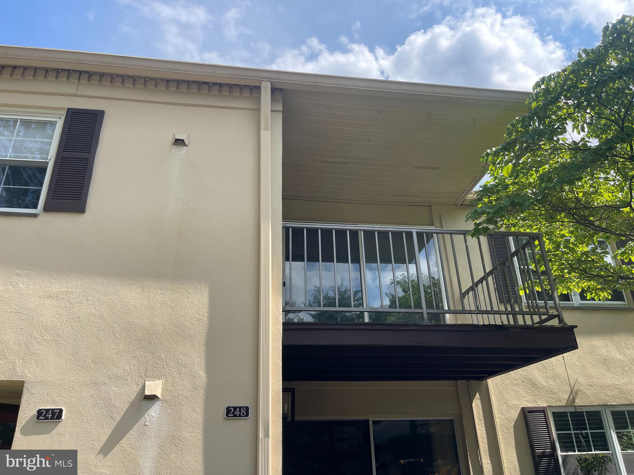 247 Old Forge Crossing, Unit 247 Devon, PA 19333 - Photo 10 of 10 a view of balcony with wooden floor
