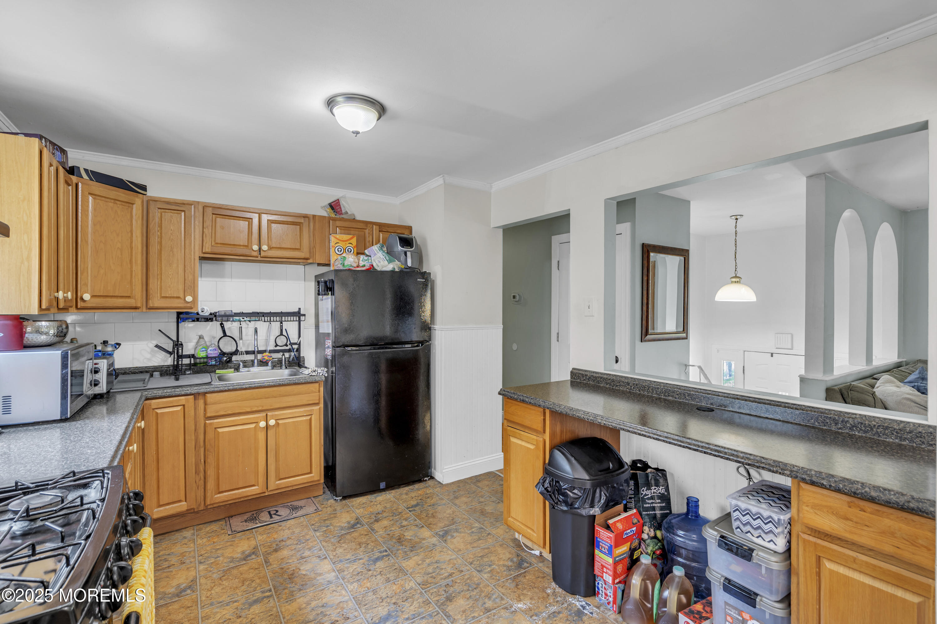 47 Beam Avenue Jackson, NJ 08527 - Photo 13 of 30 a kitchen with stainless steel appliances granite countertop a refrigerator and a sink