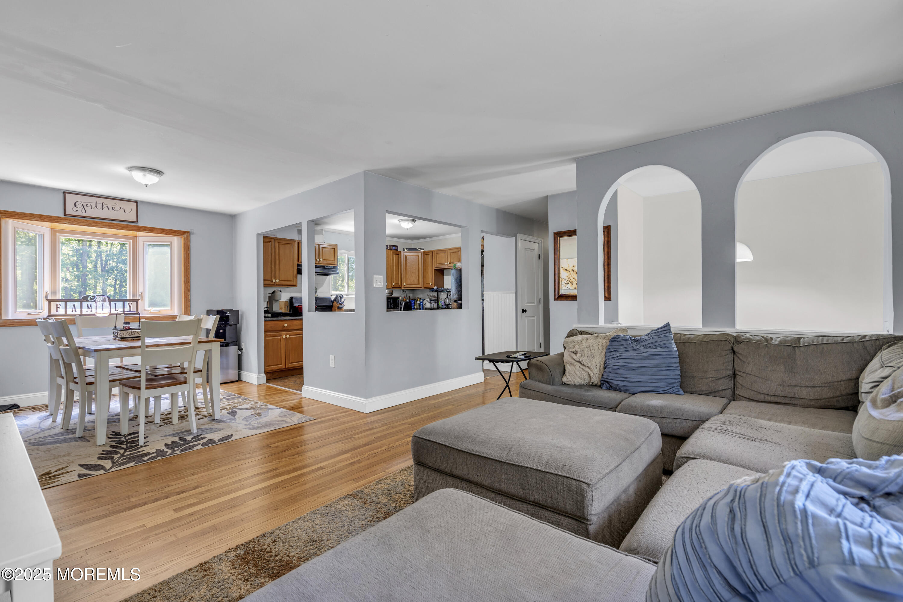 47 Beam Avenue Jackson, NJ 08527 - Photo 8 of 30 a living room with furniture and view of kitchen