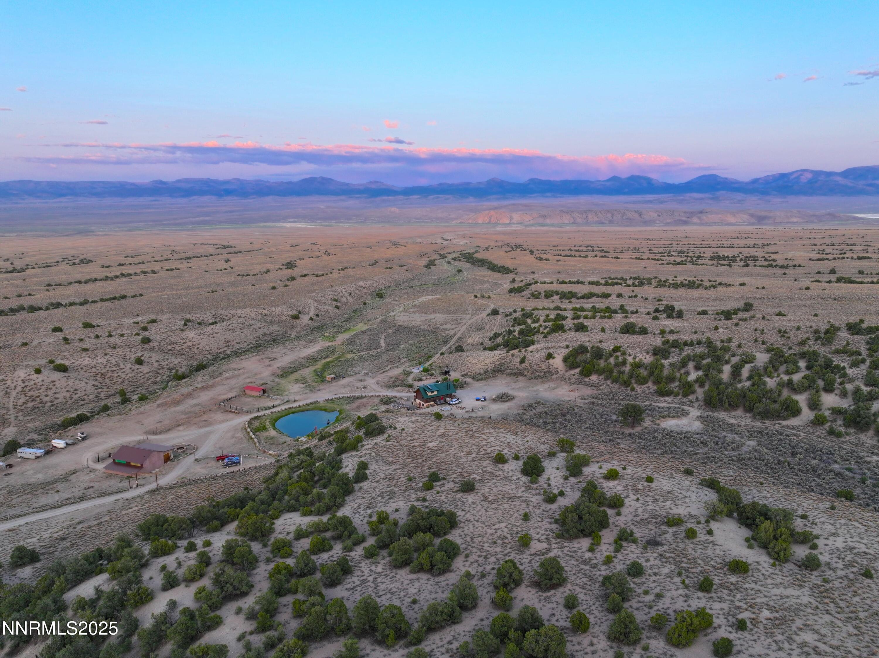 3350 Ikes Cyn Road Round Mountain, NV 89045 - Photo 11 of 38 a view of city and mountain view