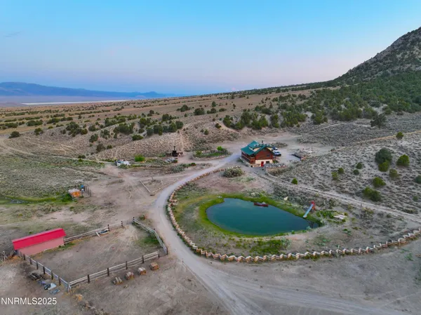 a view of a wooden floor with a yard