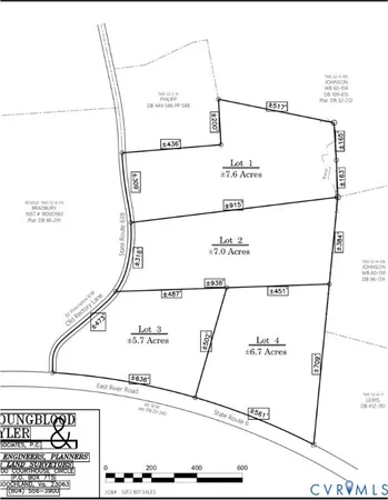 a view of a field with an ocean