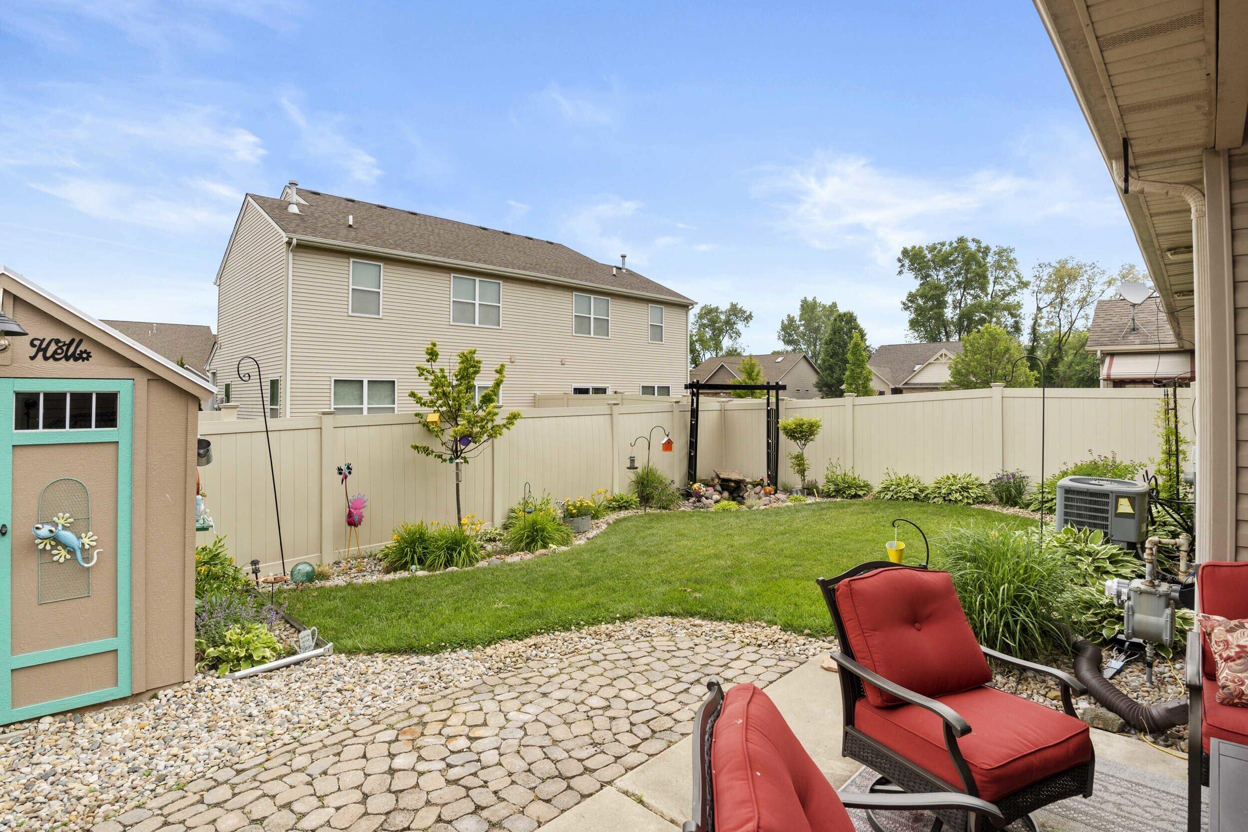 548 Aster Lane Griffith, IN 46319 - Photo 20 of 20 a view of a patio in backyard