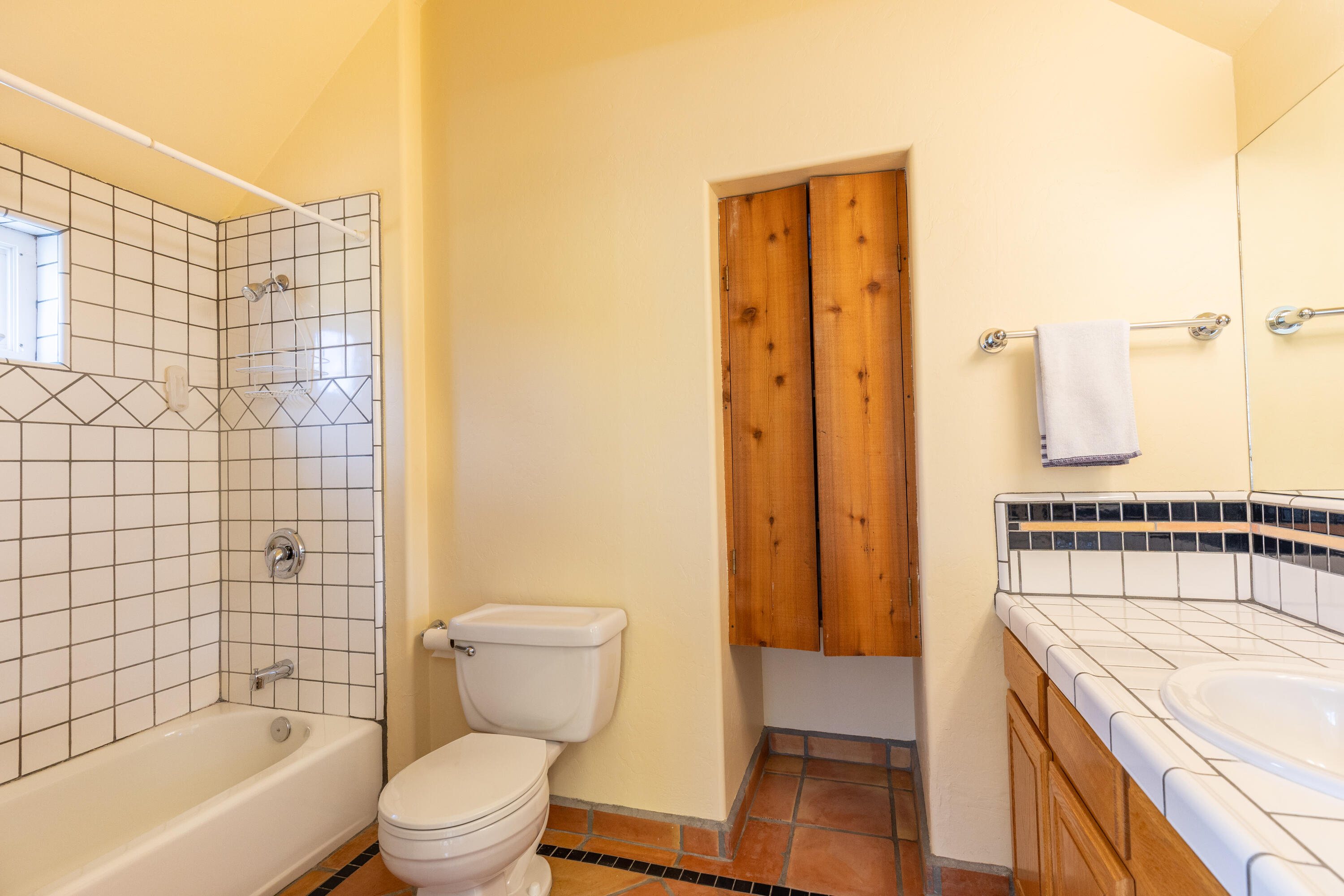 464 San Miguel Ridge, Unit 1 Telluride, CO 81435 - Photo 18 of 27 a bathroom with a sink toilet and shower