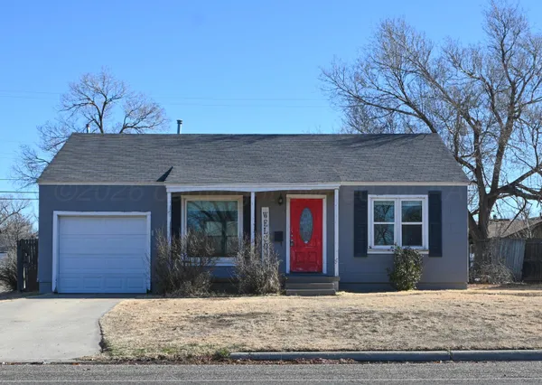 a view of a house with a outdoor space