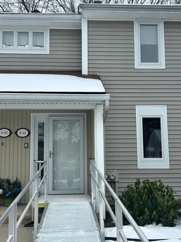 a view of a house with a balcony