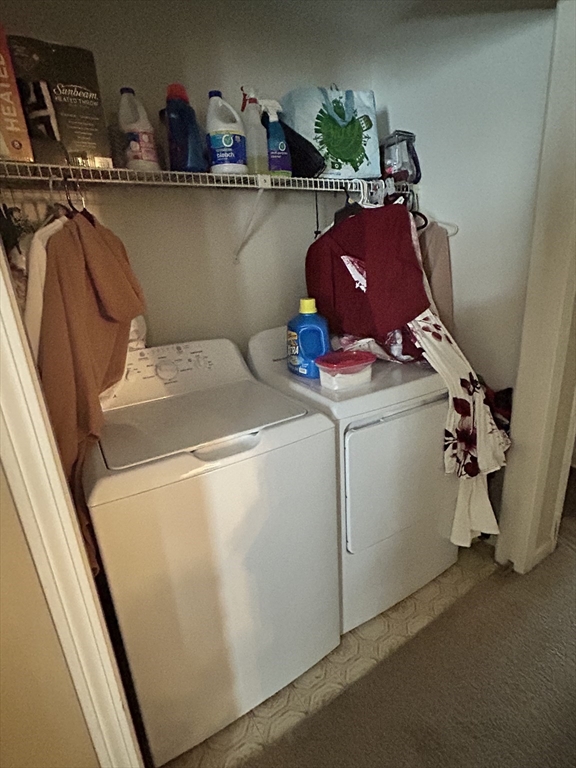 2205 Boston Road, Unit E43 Wilbraham, MA 01095 - Photo 6 of 22 a utility room with dryer and washer