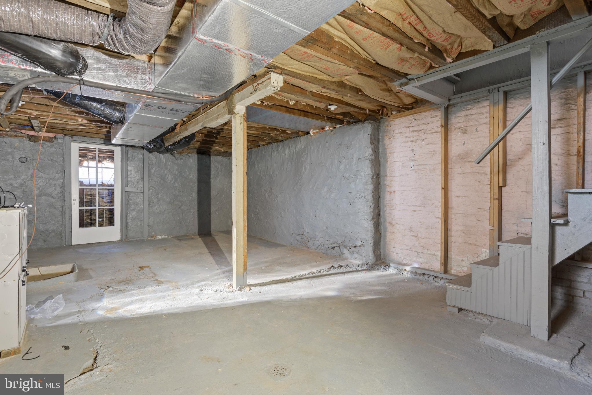 567 South Christian Street Lancaster, PA 17602 - Photo 37 of 43 Spacious unfinished basement ready for ideas.