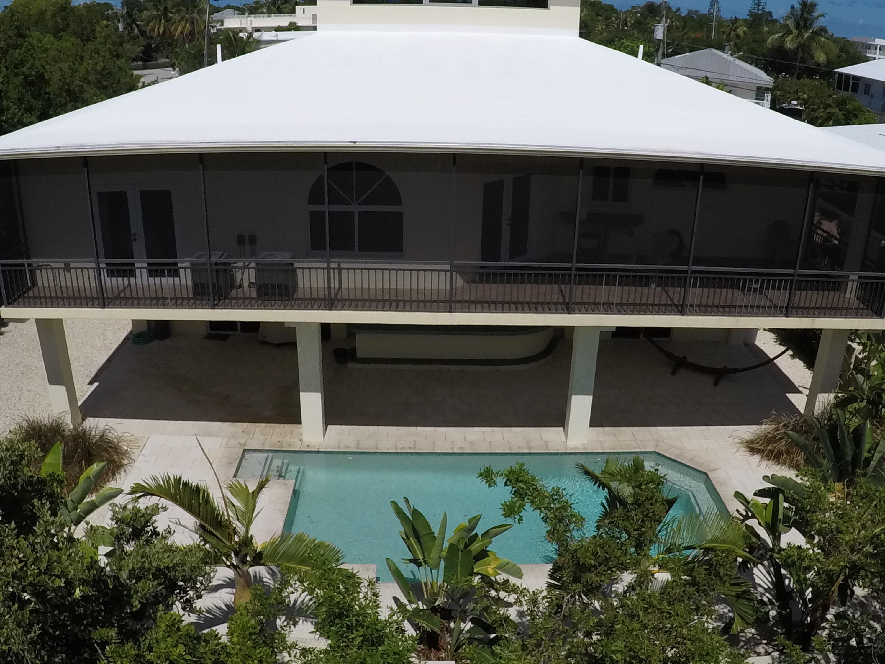 116 Galleon Road Islamorada, FL 33036 - Photo 6 of 45 rear pool view