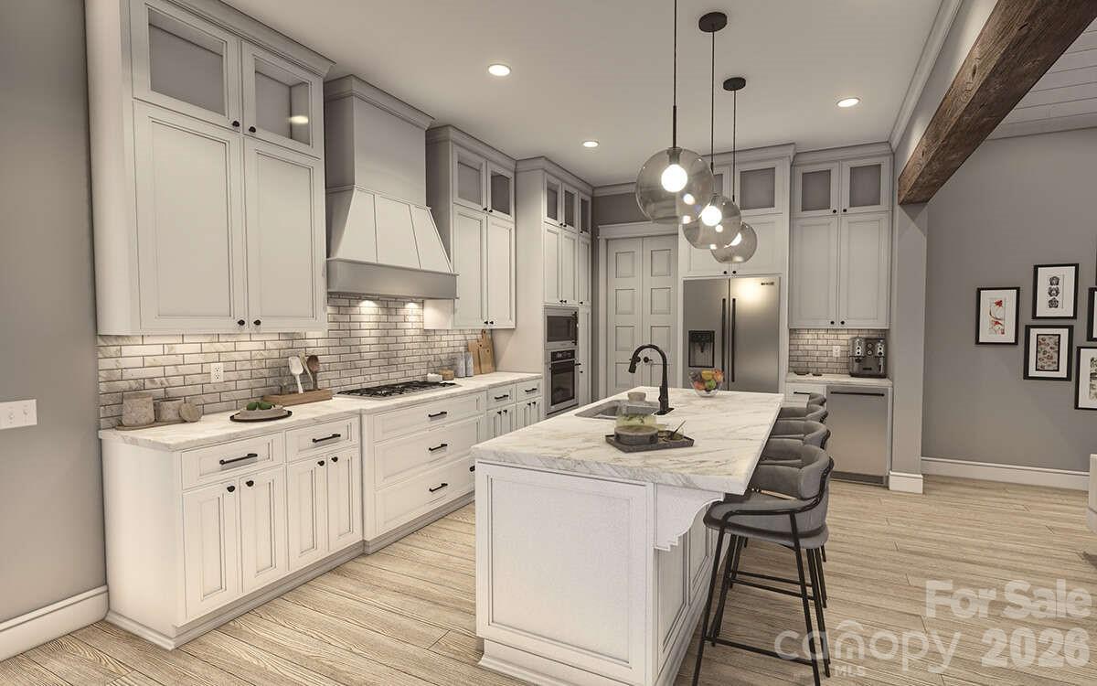 0 Trinity Court Salisbury, NC 28147 - Photo 22 of 38 a kitchen with a sink stove cabinets and wooden floor