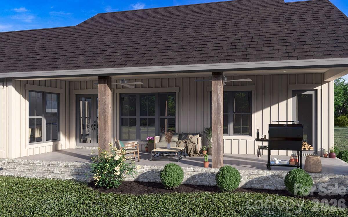 0 Trinity Court Salisbury, NC 28147 - Photo 29 of 38 a view of a house with backyard porch and sitting area