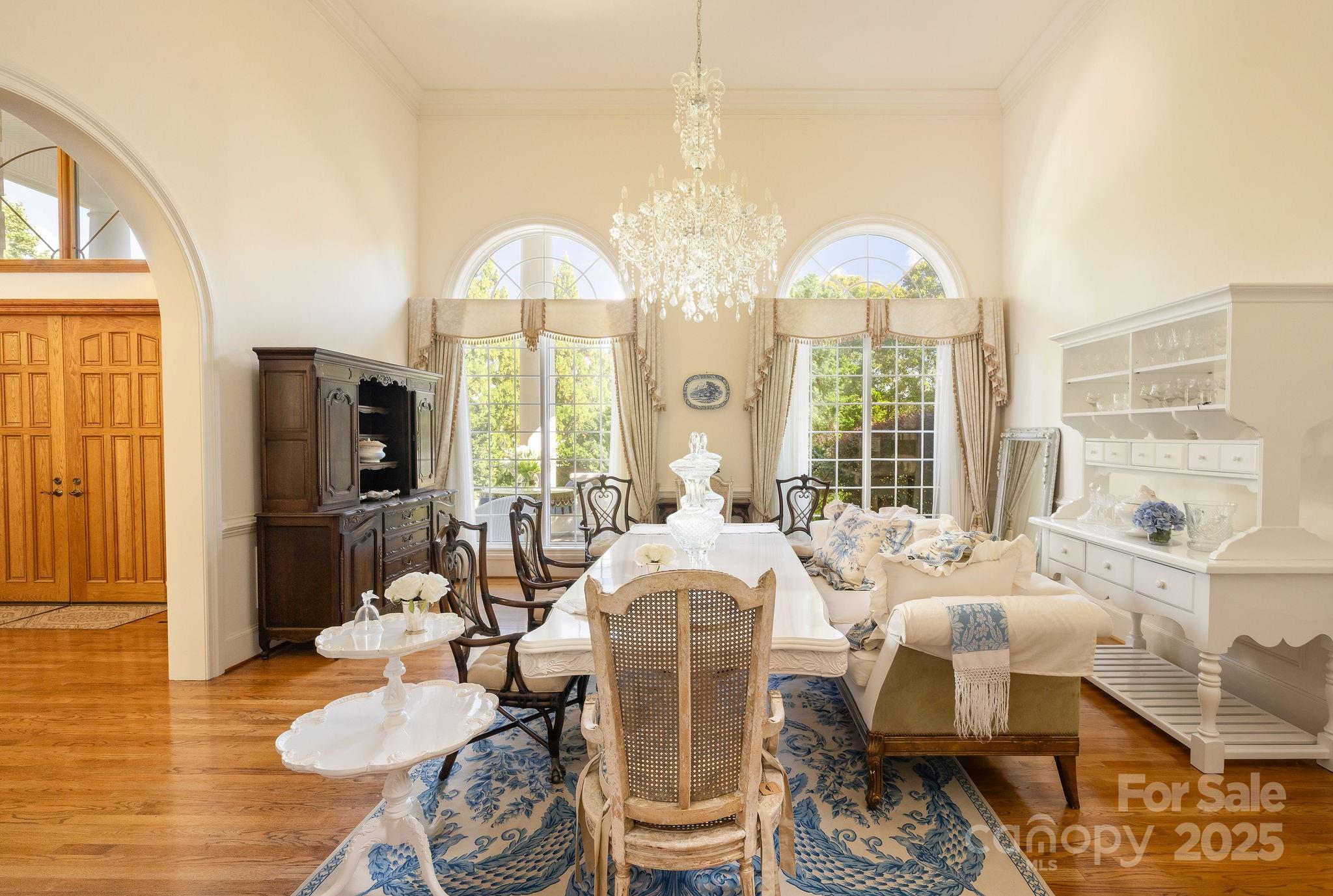 282 Hamilton Drive Columbus, NC 28722 - Photo 14 of 46 a living room with furniture fireplace and large windows