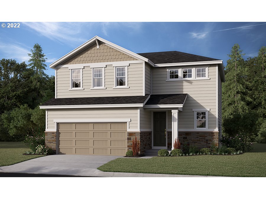 613 North Kemper Loop Ridgefield, WA 98642 - Photo 1 of 1 a front view of a house with a yard