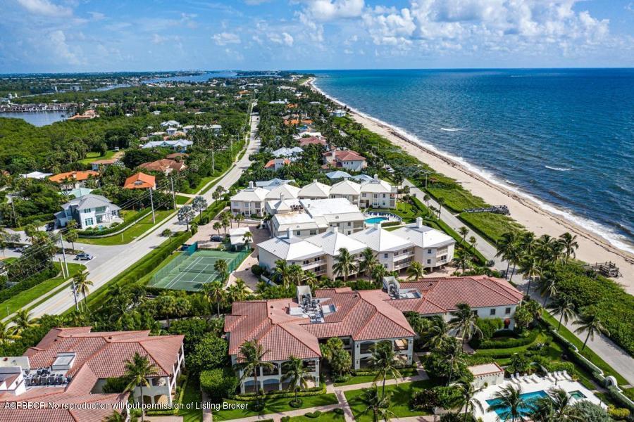 5900 Old Ocean Boulevard, Unit B1 Ocean Ridge, FL 33435 - Photo 25 of 26 an aerial view of city and lake