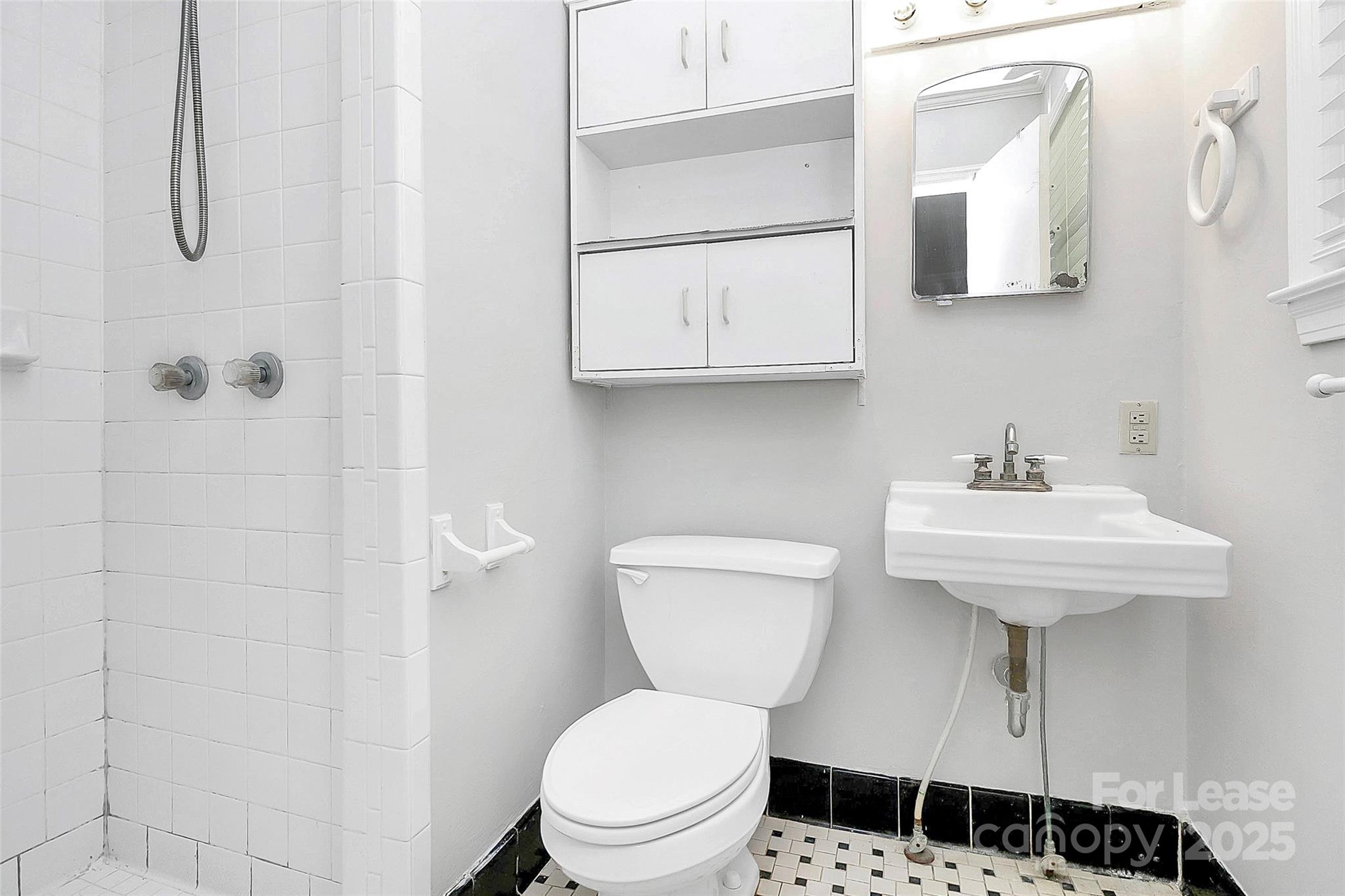 228 Seneca Place Charlotte, NC 28210 - Photo 22 of 34 a bathroom with a toilet a sink and mirror