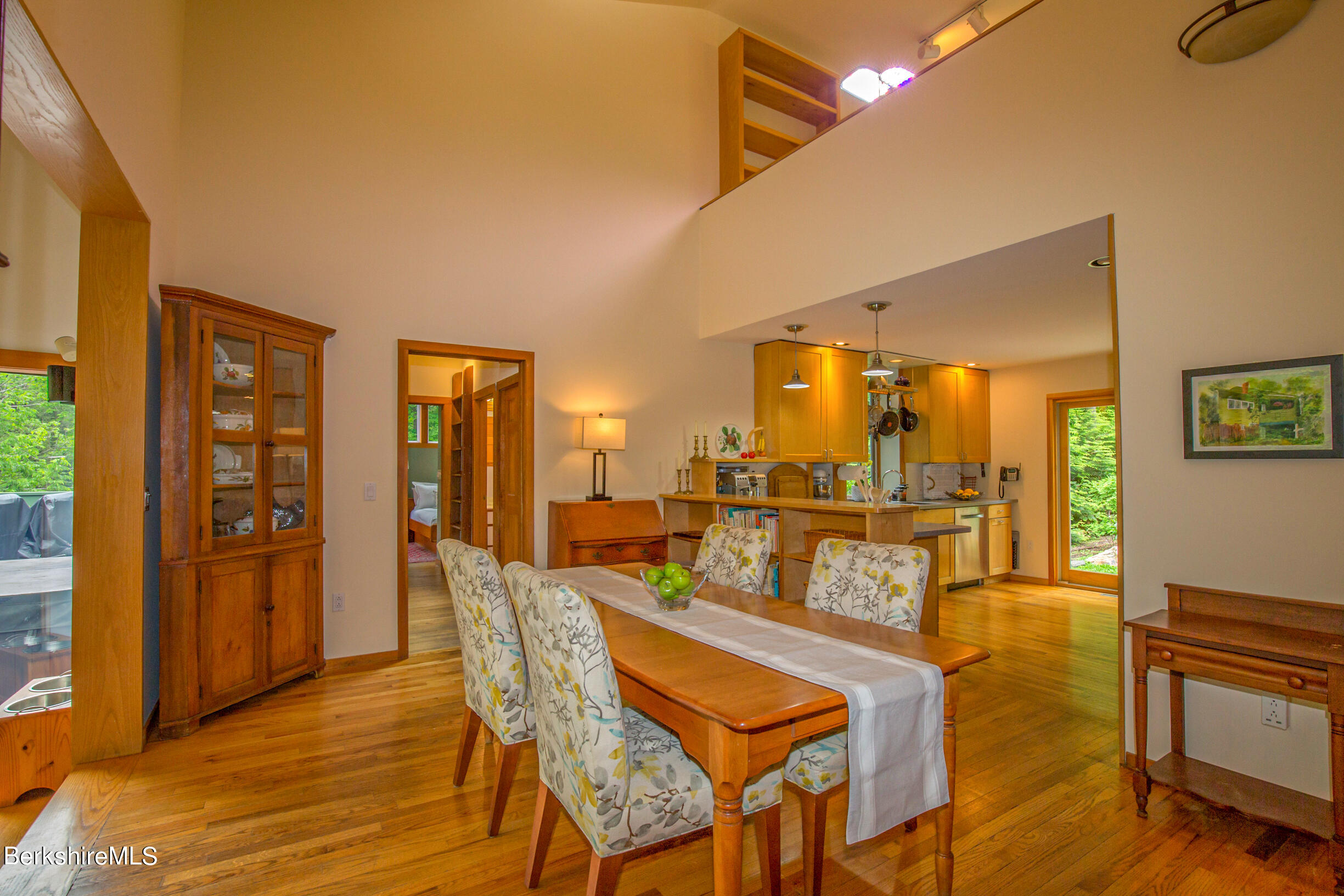 39 Lake Rd Extension Richmond, MA 01201 - Photo 12 of 47 a dining room with furniture and wooden floor