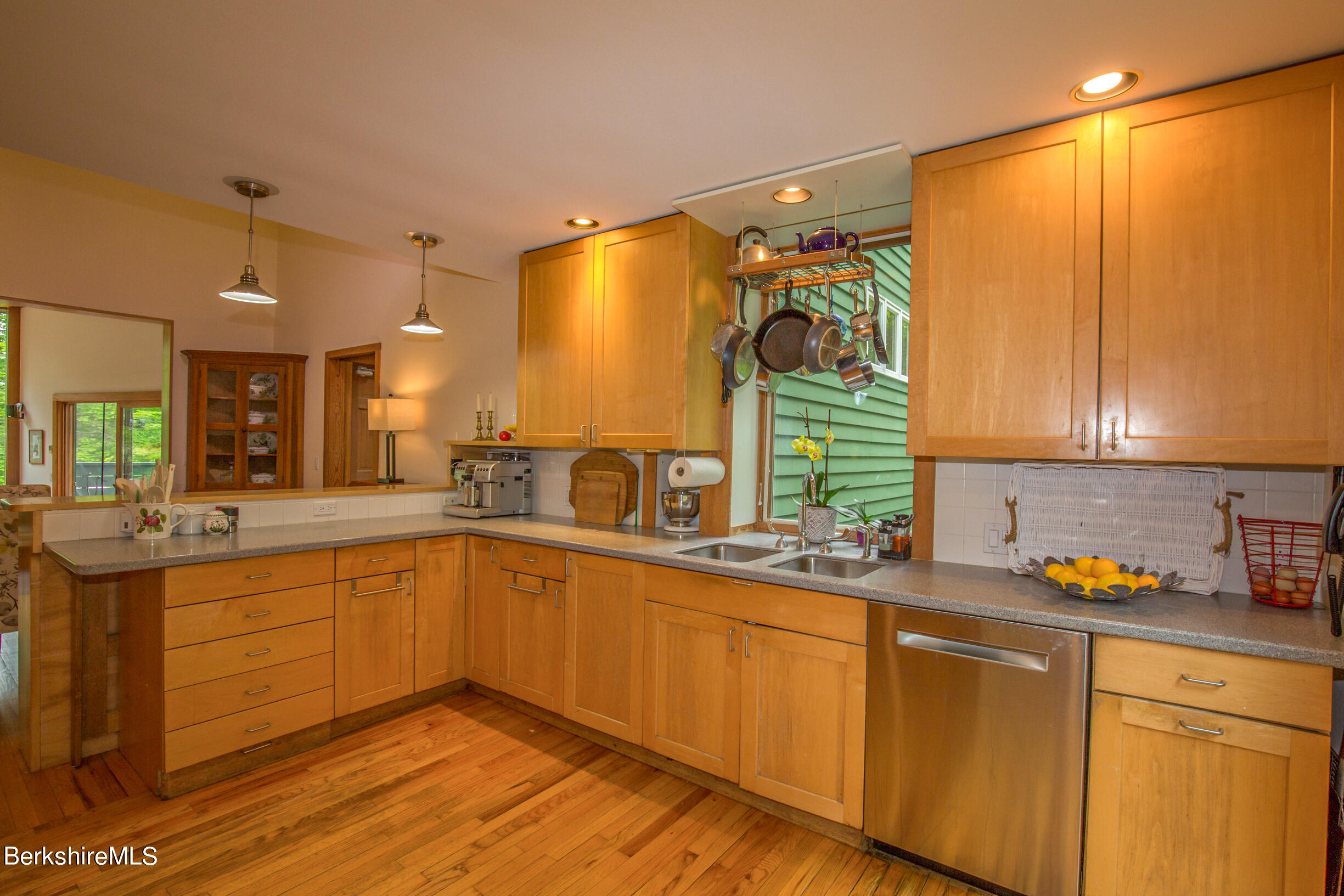39 Lake Rd Extension Richmond, MA 01201 - Photo 20 of 47 a kitchen with a sink and cabinets