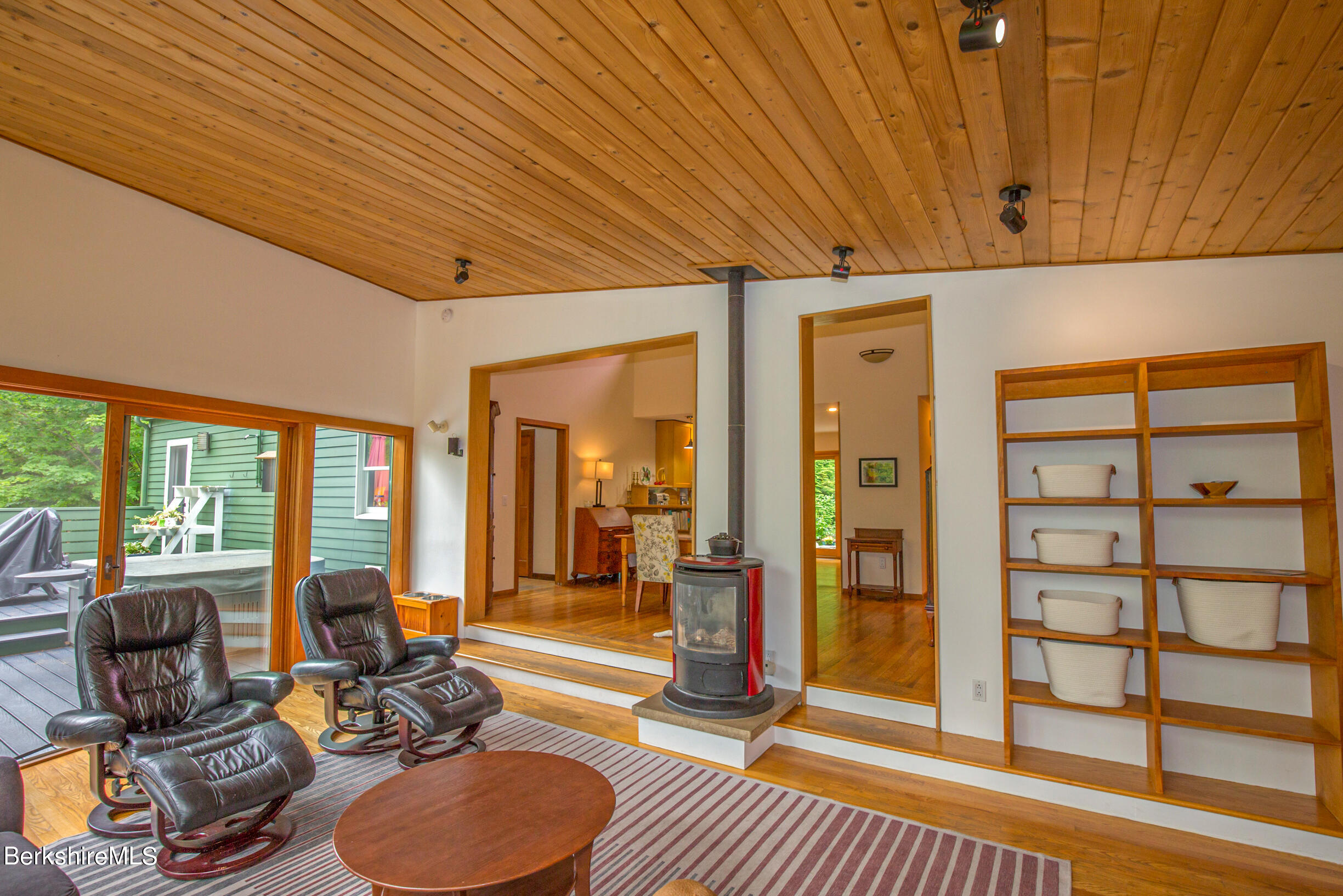 39 Lake Rd Extension Richmond, MA 01201 - Photo 8 of 47 a room with furniture pool table and large windows