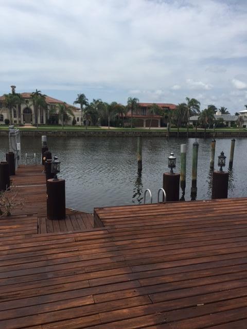 516 Commodore Circle Delray Beach, FL 33483 - Photo 4 of 12 DOCK VIEW 2