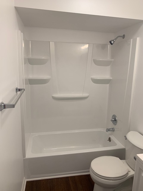 1655 Felten Road Aurora, IL 60505 - Photo 23 of 29 a bathroom with a toilet and a shower