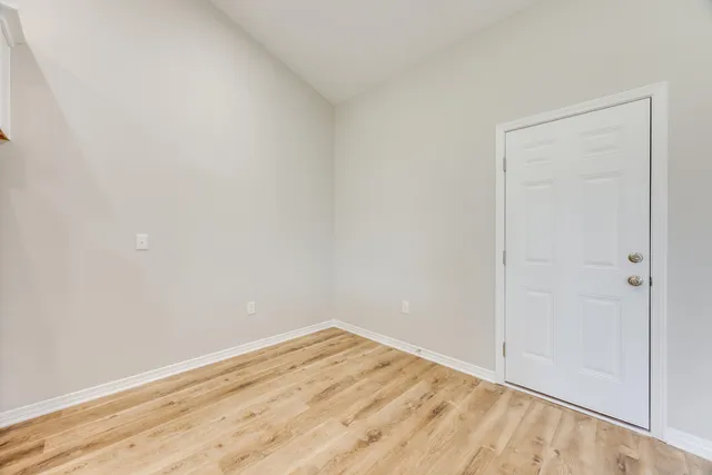 a view of empty room