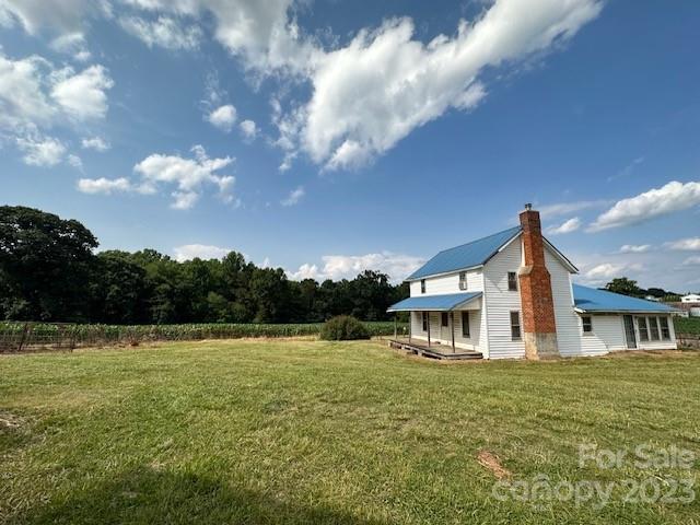 4219 Burts Road Vale, NC 28168 - Photo 11 of 22 a view of a house with a big yard