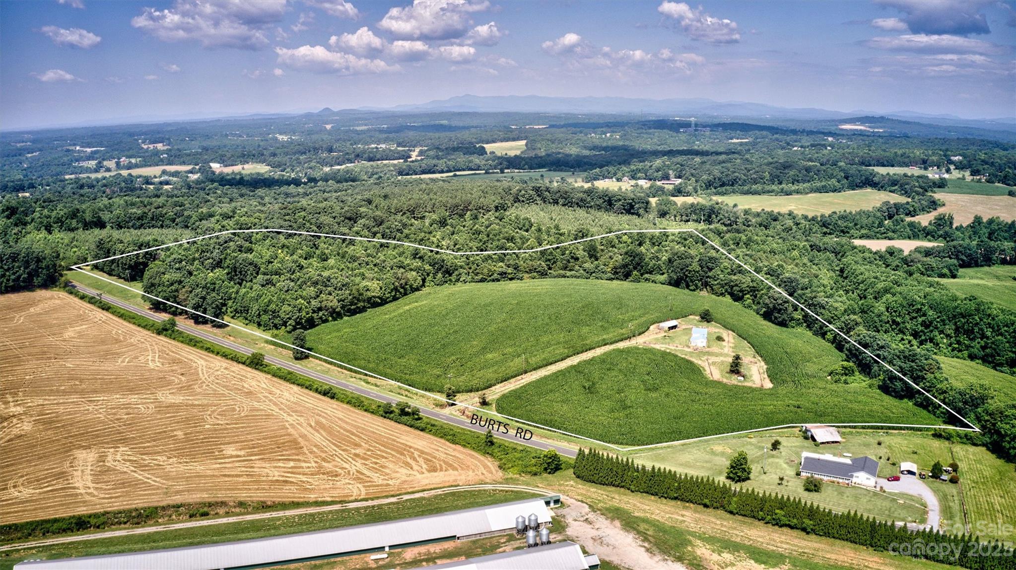 4219 Burts Road Vale, NC 28168 - Photo 2 of 22 an aerial view of a football ground