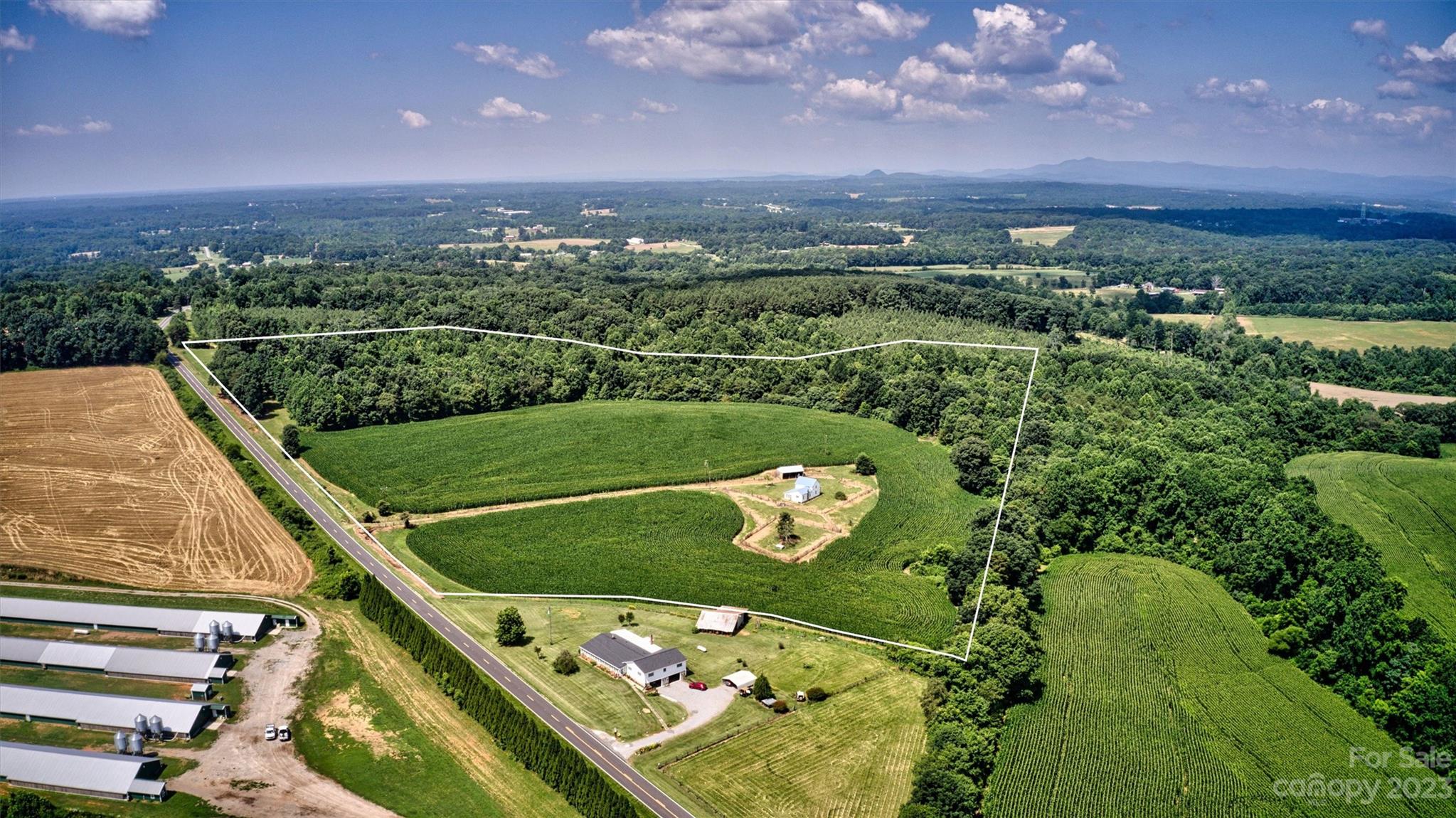 4219 Burts Road Vale, NC 28168 - Photo 3 of 22 an aerial view of a football ground