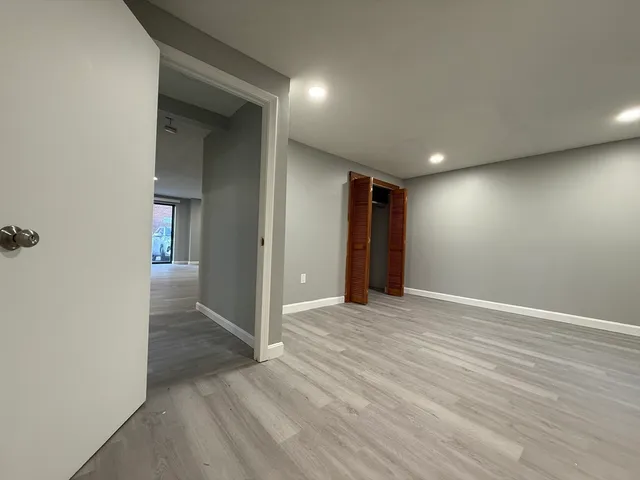 wooden floor in an empty room