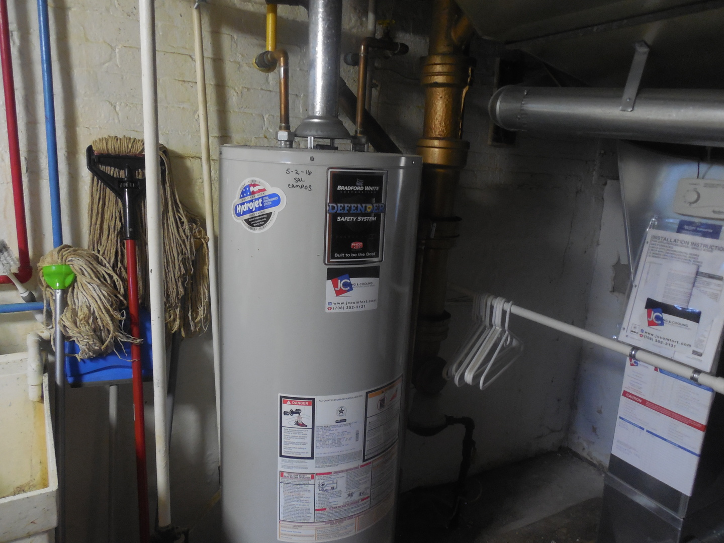 2236 11th Avenue Riverside, IL 60546 - Photo 8 of 20 a view of water heater room