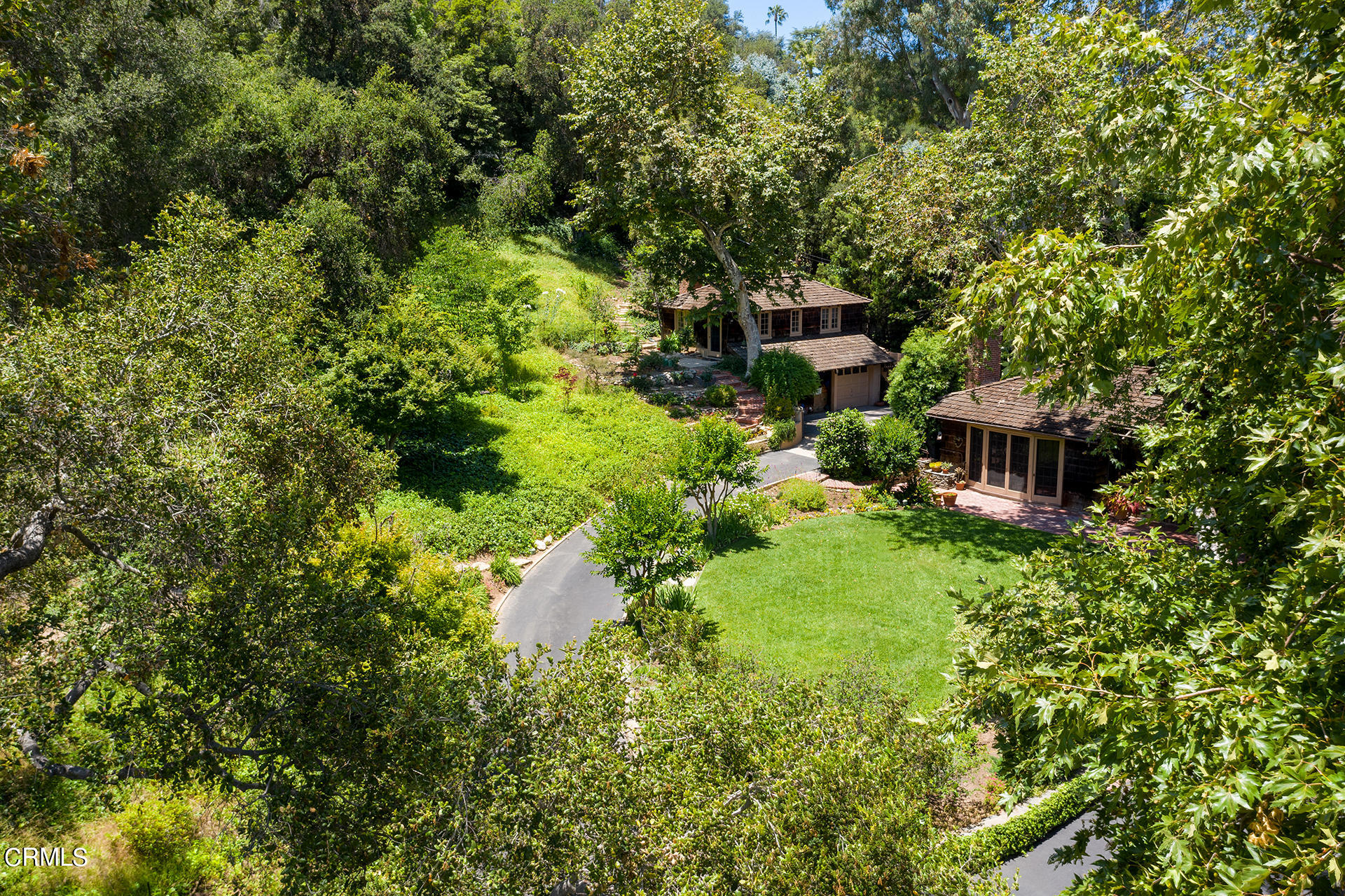 744 Rockwood Road Pasadena, CA 91105 - Photo 38 of 43 a view of a house with a yard