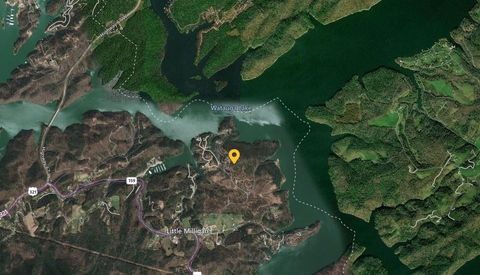 Lot 51 Tank Road, Unit 51 Butler, TN 37640 - Photo 17 of 22 Parcel Location on Lake