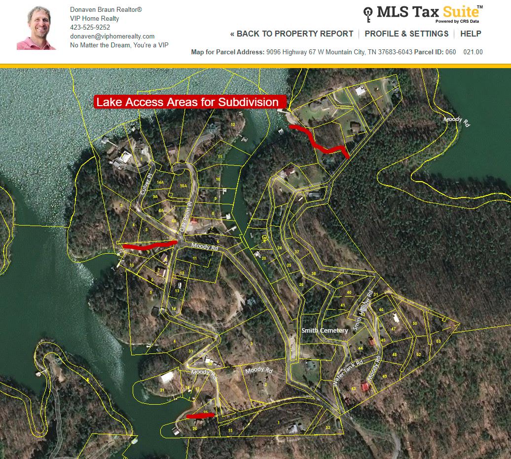 Lot 51 Tank Road, Unit 51 Butler, TN 37640 - Photo 21 of 22 Lake Access