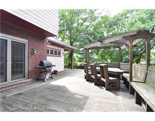 5476 Darlington Road Pittsburgh, PA 15217 - Photo 15 of 17 Patio/Deck. Side deck off Dining Room