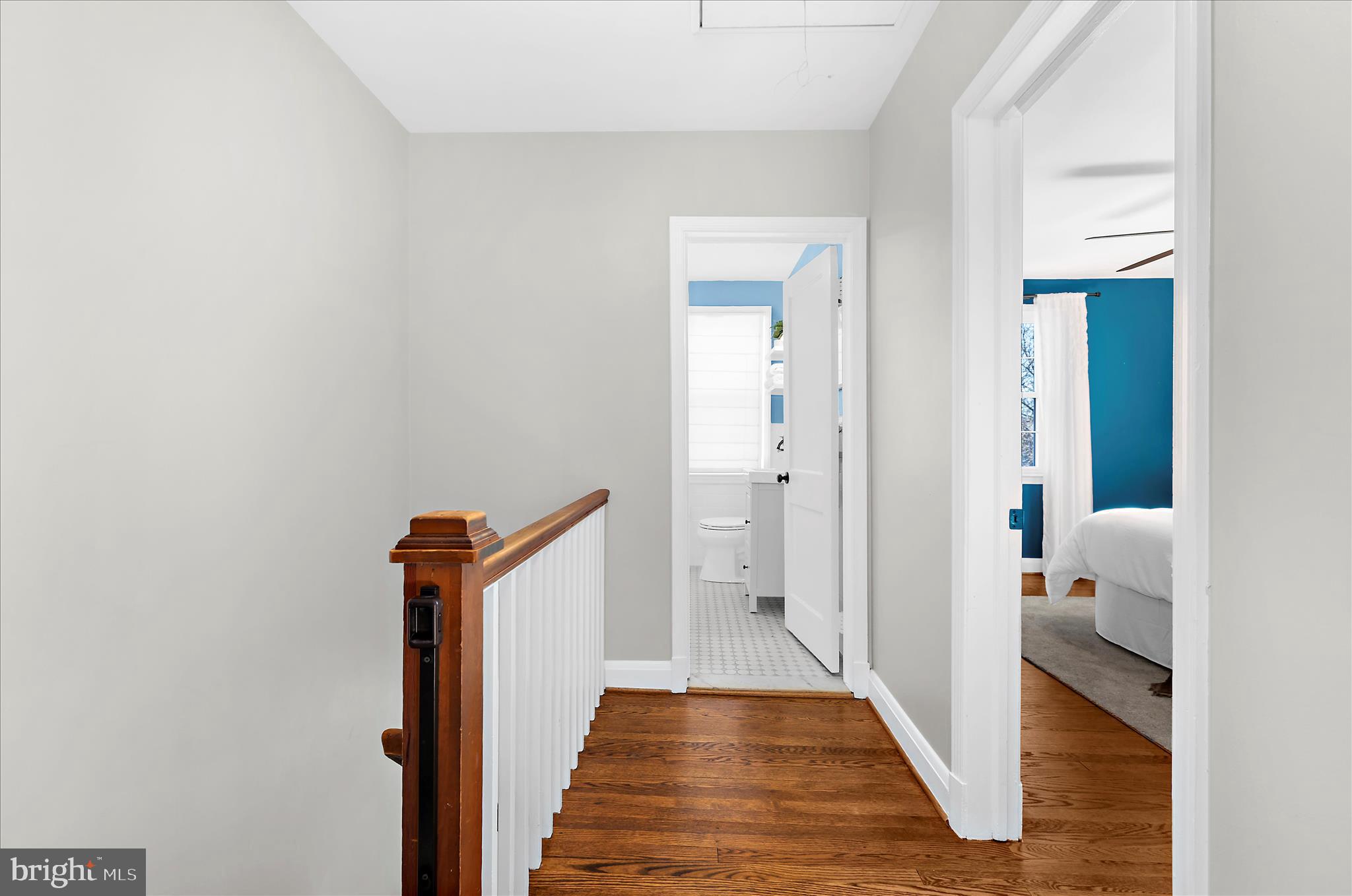 312 Small Court Catonsville, MD 21228 - Photo 27 of 41 a view of a bathroom from the hallway