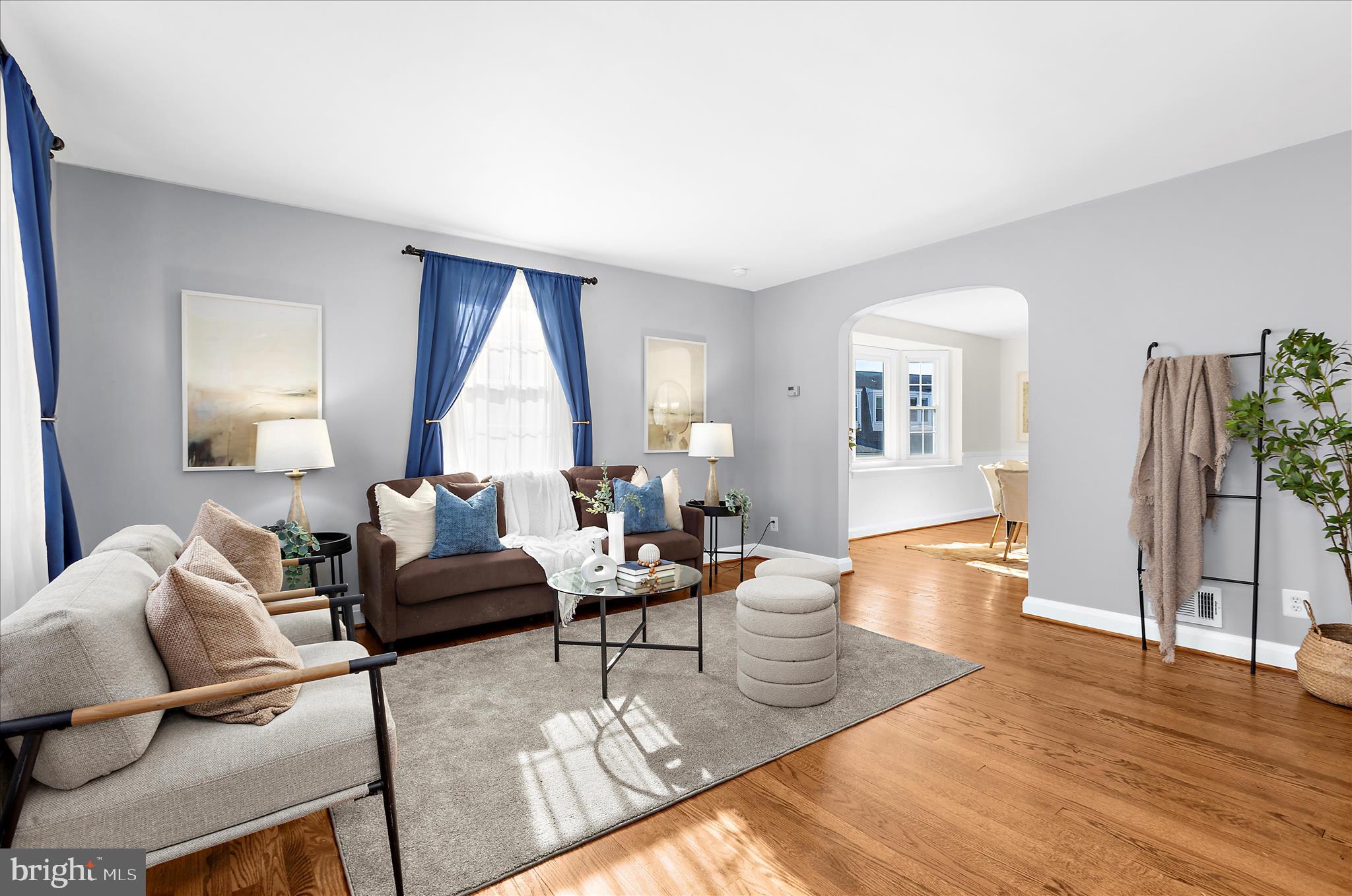 312 Small Court Catonsville, MD 21228 - Photo 3 of 41 a living room with furniture and a large window