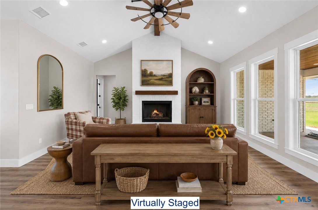 1060 Hackberry Road Salado, TX 76571 - Photo 5 of 24 Living Room Virtually Staged