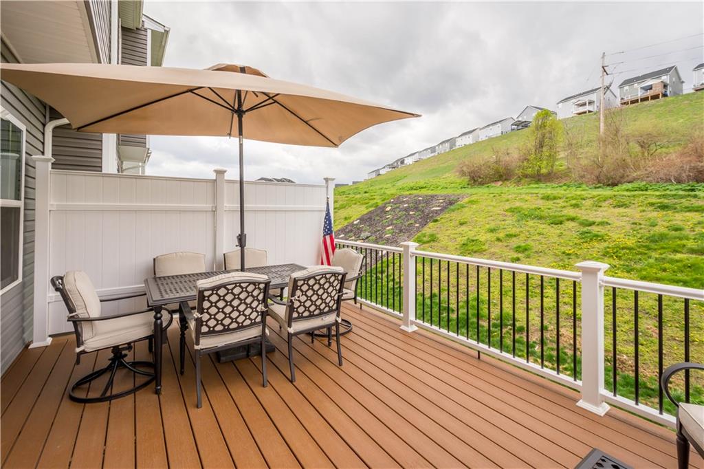 4031 Crown Drive South Park, PA 15129 - Photo 17 of 48 UPDATED EXTENDED DECK WITH ROOM FOR EVERYONE