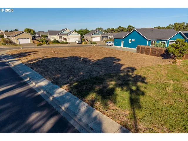 a view of a town with small houses